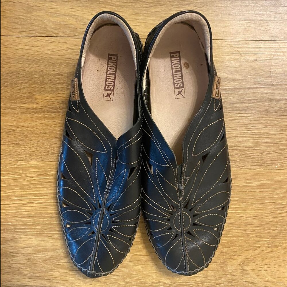 Pikolinos Jerez leather moccasin black Size 41
